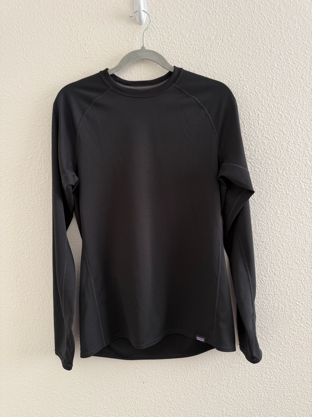 Patagonia Capilene Midweight Baselayer Top Size M Black